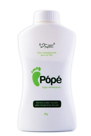 Talco Desodorante para os Pés 80g (Kit. 05 Itens)