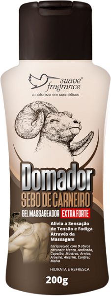 Domador Sebo de Carneiro Gel Massageador Extra Forte – 200g