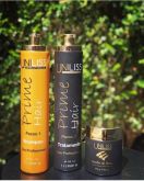 Kit progressiva Prime Hair + Mascara Banho de Ouro